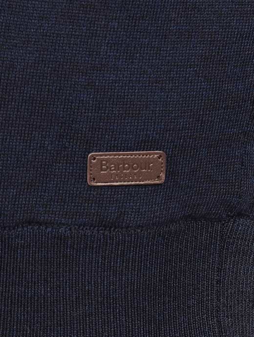Barbour gamlin half zip jumper with waterproof lining shop