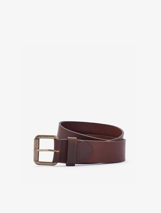 Barbour leather belt shop