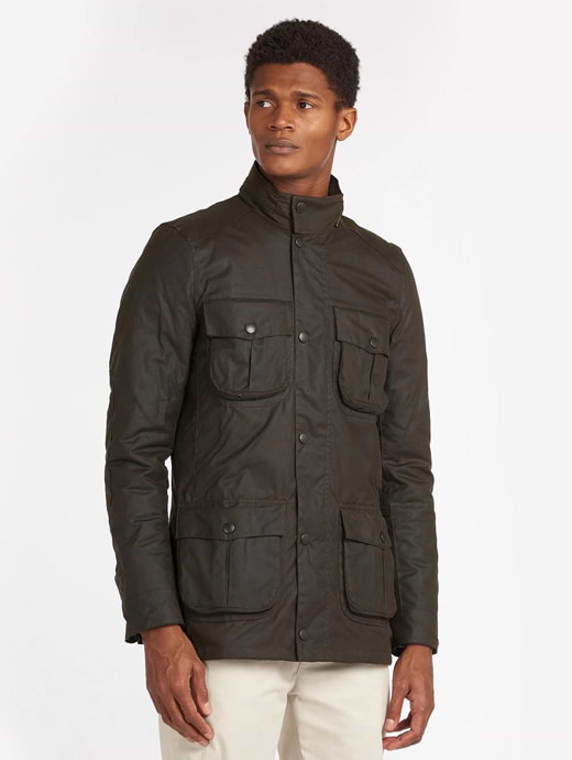 Barbour Men s Corbridge Wax Jacket Olive