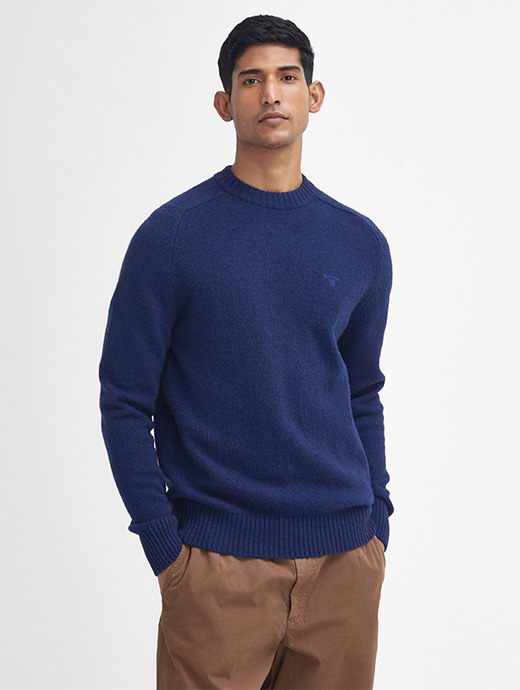 Barbour crew neck sweater hotsell