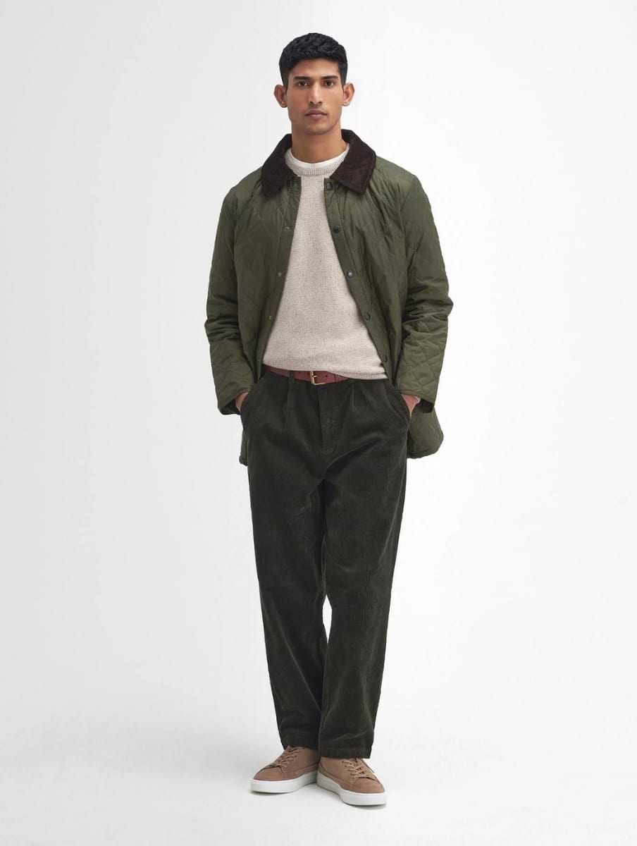 Barbour heritage liddesdale olive clearance