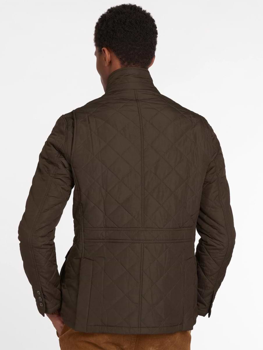 Barbour Men s Quilted Lutz Jacket Olive