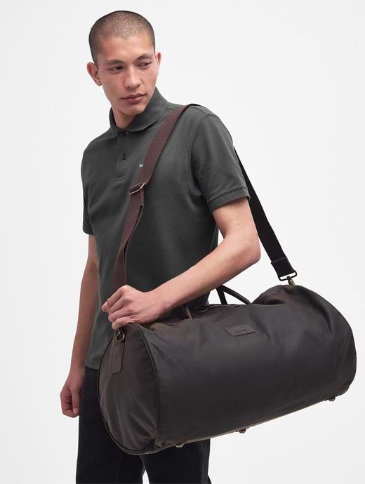 Barbour Wax Holdall Olive Griggs