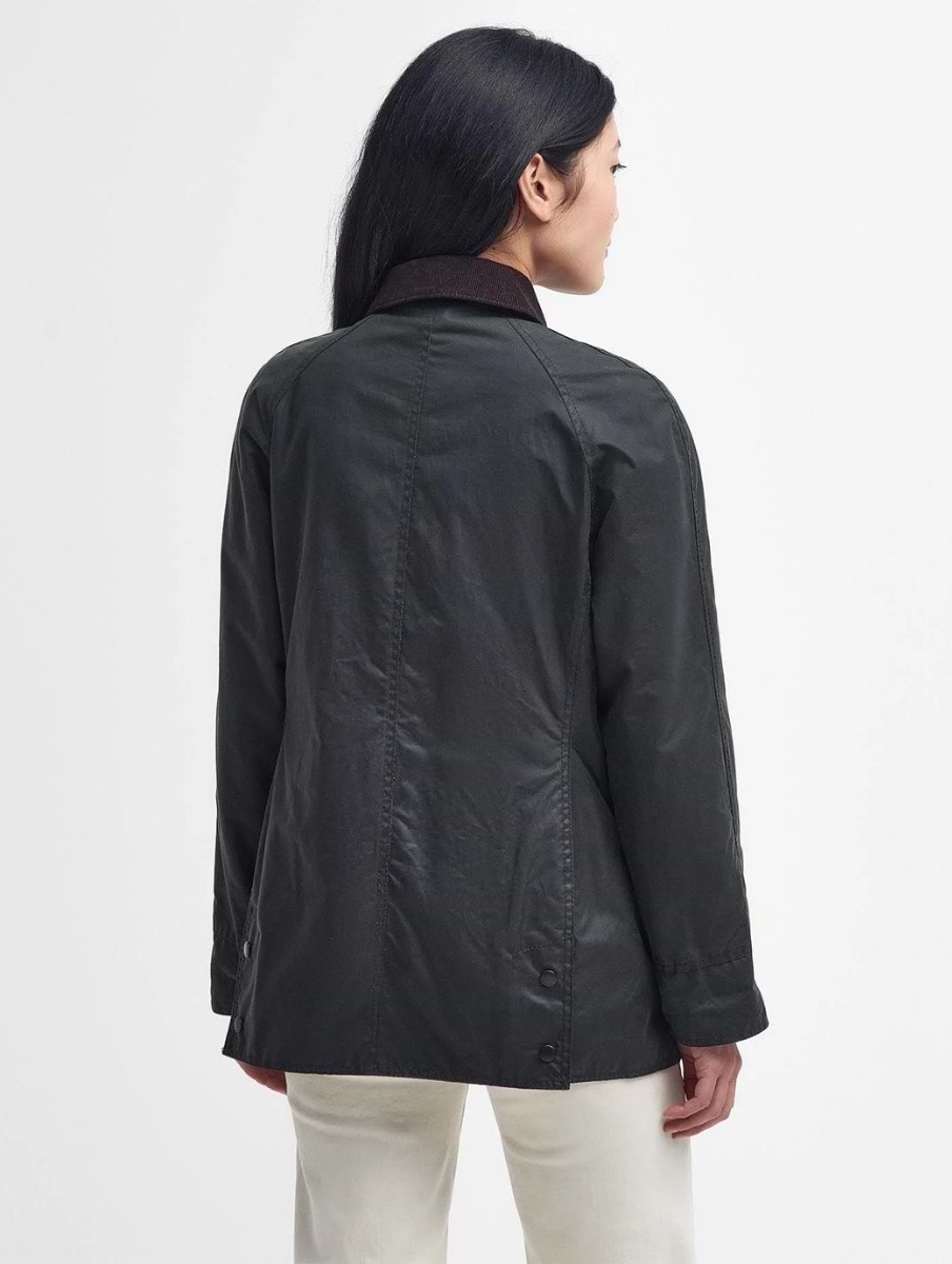 Barbour Beadnell Waxed Jacket Sage Griggs