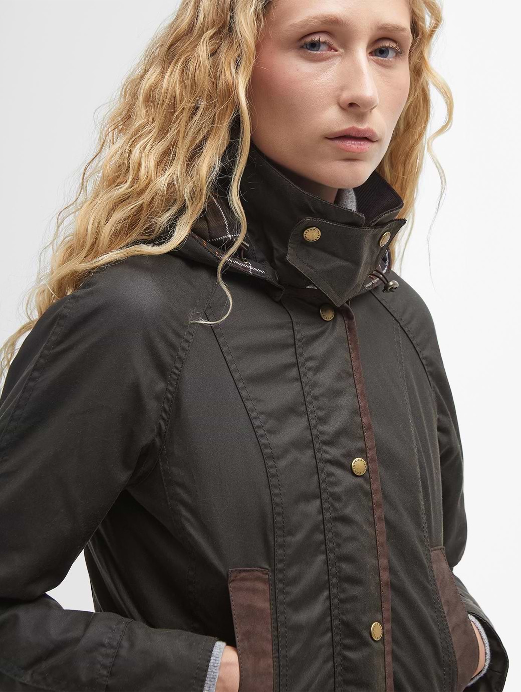Barbour bower wax jacket olive clearance