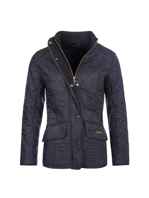 Barbour Women s Cavalry Polarquilt Jacket Black