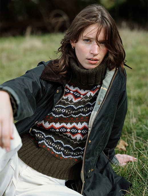 Barbour Women s Helen Knitted Jumper Multi