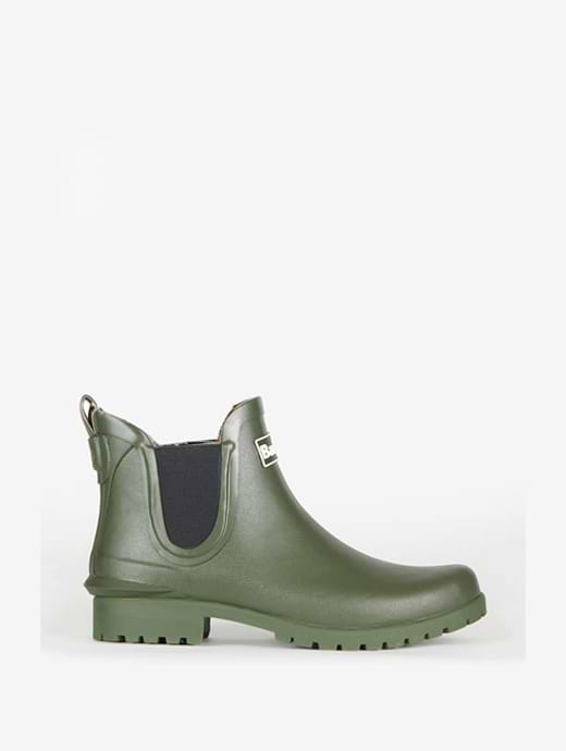 Barbour Wilton Chelsea Wellingtons Olive Griggs