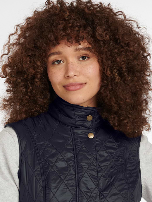 Barbour wray gilet black shop
