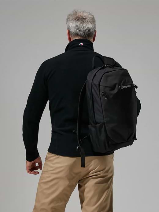 Berghaus Men s Prism Micro Polartec Half Zip Fleece Jet Black Griggs