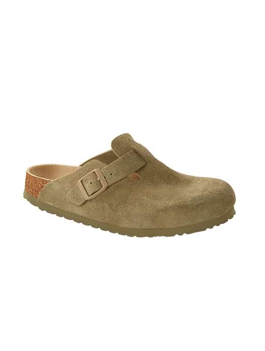Birkenstock boston forest suede hot sale