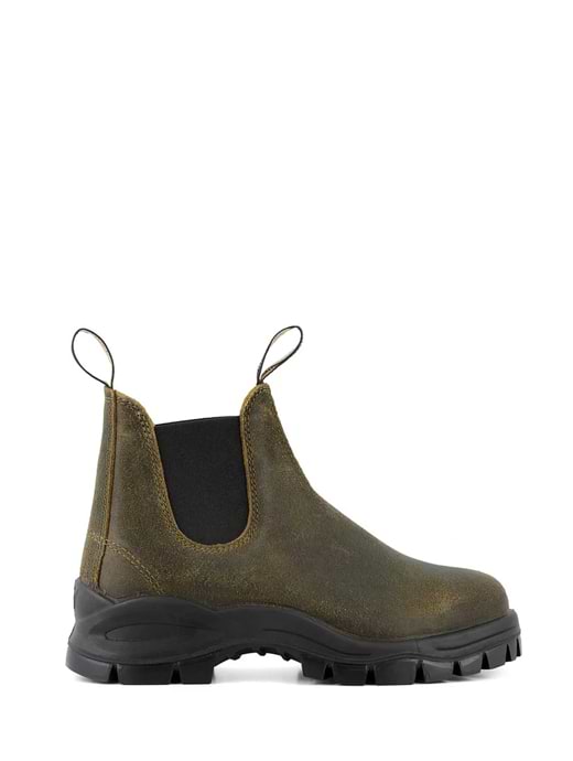 Blundstone olive suede store