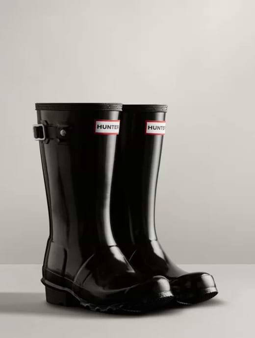 Hunter Little Kids Wellies Yellow