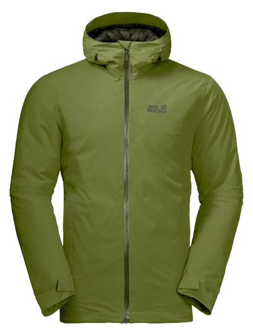 Jack Wolfskin Men s Argon Storm Jacket Cedar Green