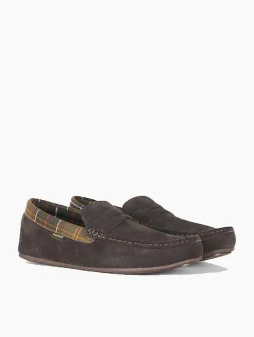 Barbour Men s Porterfield Slippers Brown