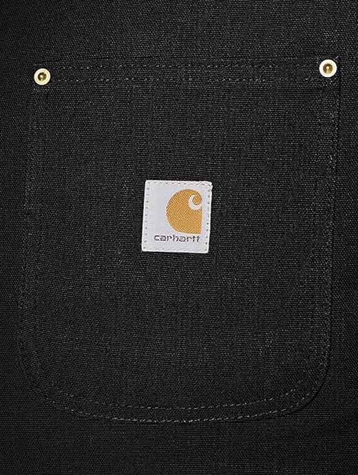Carhartt Loose Fit Firm Duck Blanket lined Chore Coat Black Griggs Agri
