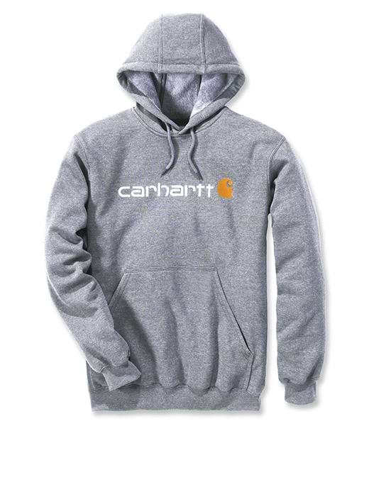 Carhartt Loose Fit Midweight Logo Graphic Sweatshirt Heather Grey Griggs Agri