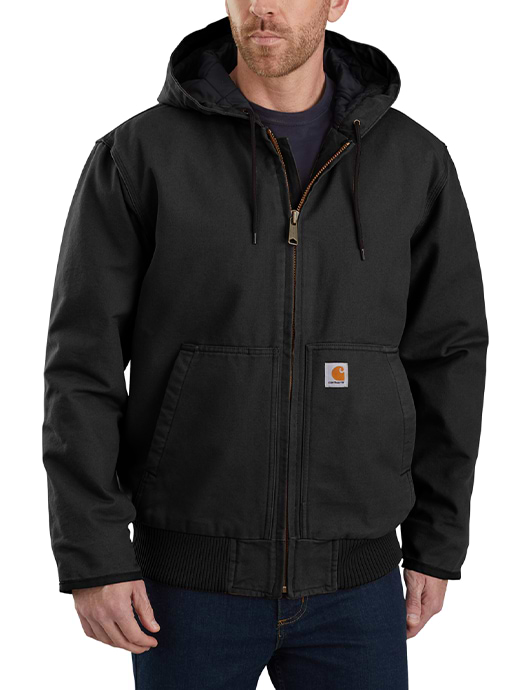 Carhartt Men s Duck Active Jacket Black