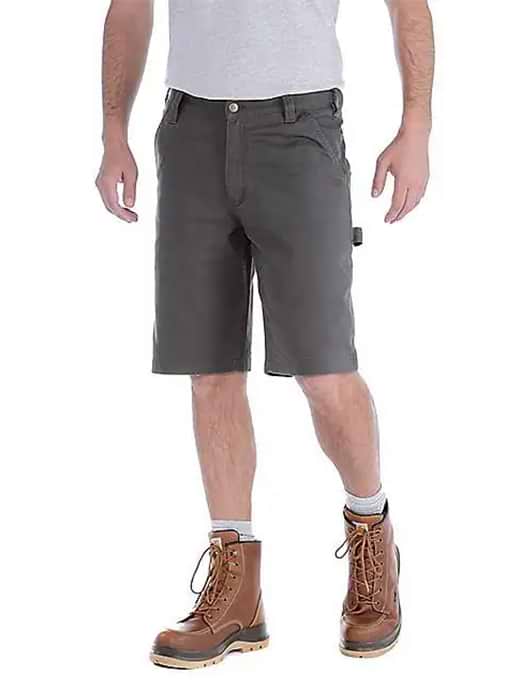 Carhartt Men s Rugged Flex Relaxed Fit Canvas Utility Work Short Shadow Griggs Agri