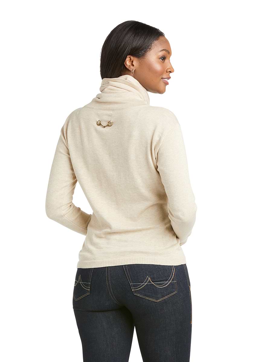 Ariat Women s Lexi Sweater Oatmeal Griggs Equestrian
