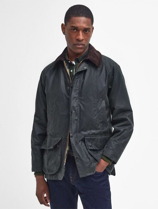 Barbour jacket sage hot sale