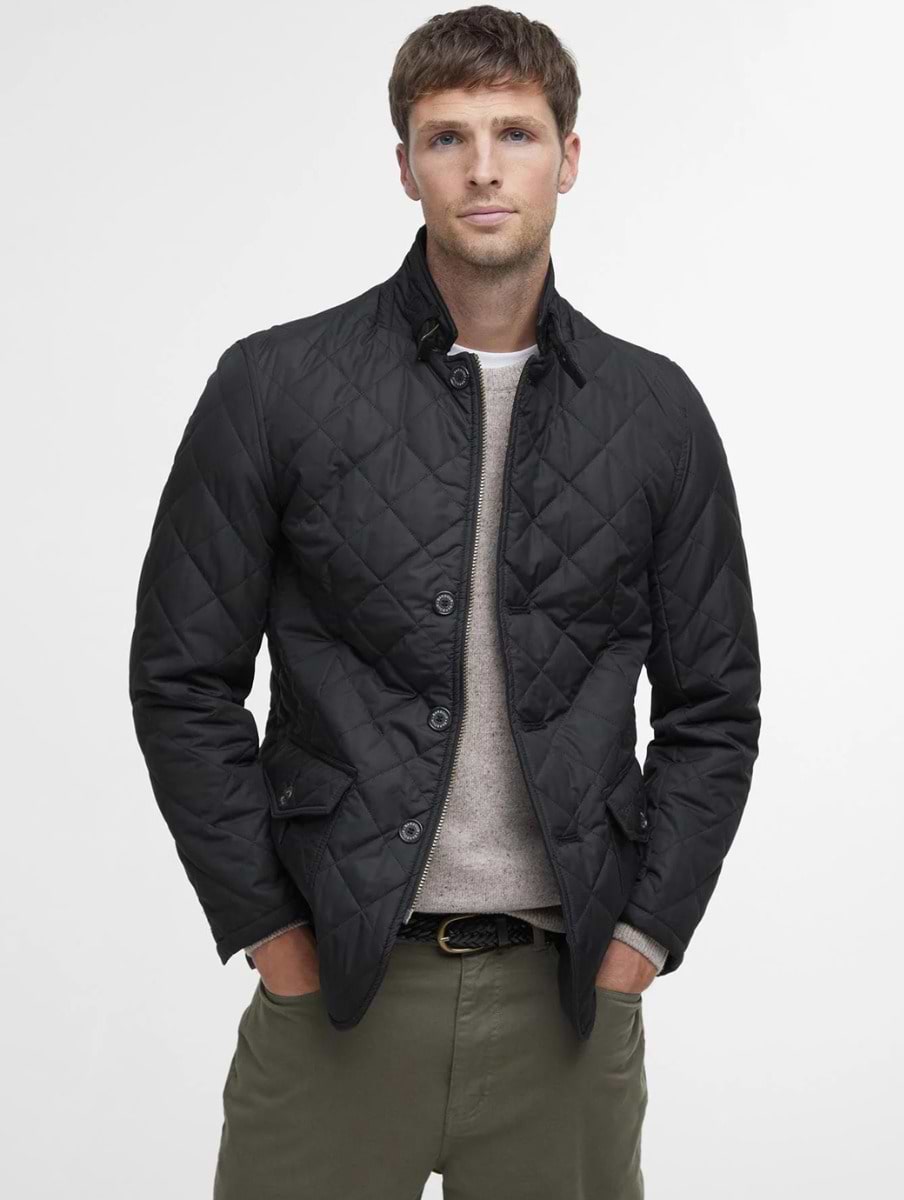 Barbour quilted mens jacket uk store