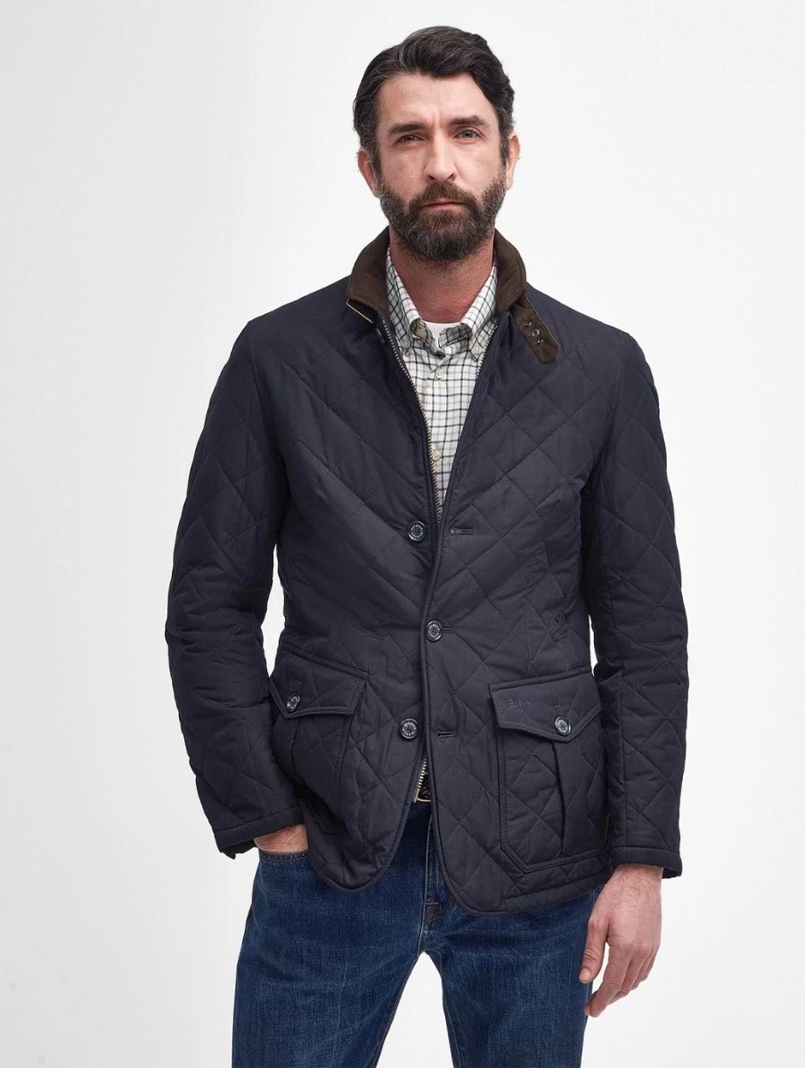 Barbour Quilted Lutz Jacket Olive Griggs