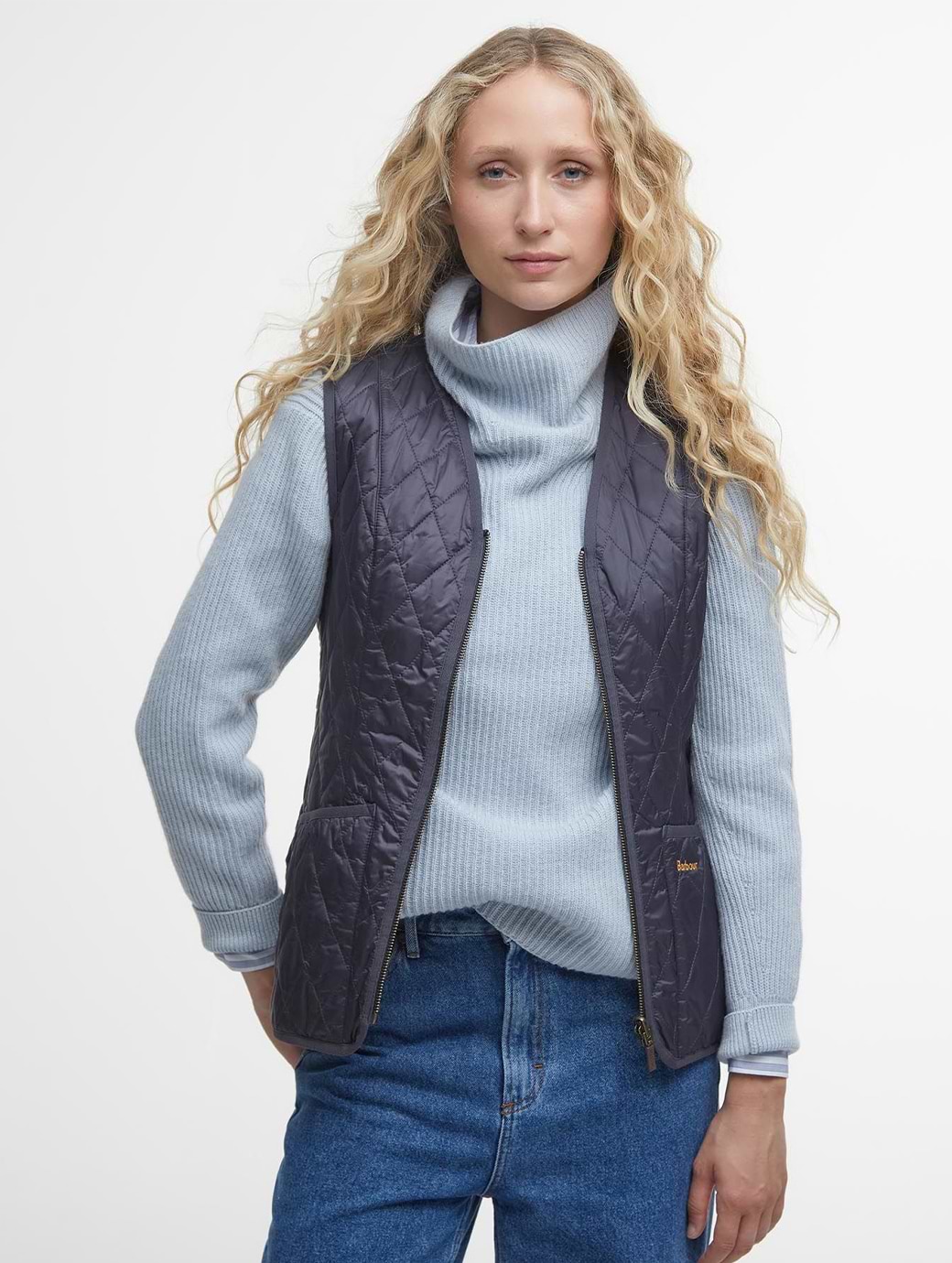 Barbour Women s Betty Interactive Liner Navy
