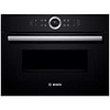 תנור אפייה משולב מיקרוגל שחור בוש Bosch CMG633BB1 - 4888₪