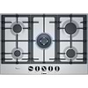 כיריים גז בוש 5 להבות Bosch PCQ7A5B90Y נירוסטה עם מבער טורבו - 1839₪