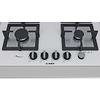 מוצרי חשמל - כיריים גז Bosch PPH6A2M20Y בוש זכוכית לבנה 4 להבות עם טורבו