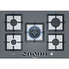 כיריים גז בוש Bosch PPQ7A9M20Y