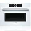 תנור בנוי משולב מיקרוגל לבן בוש Bosch CMG633BW1 - 4990₪