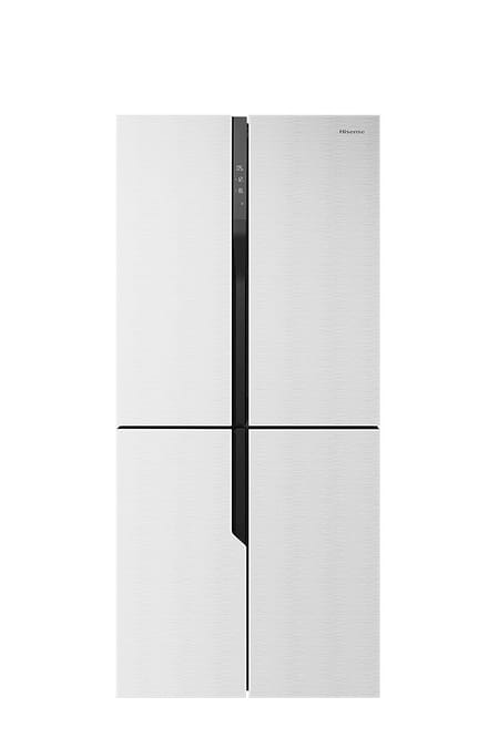 מקרר 4 דלתות הייסנס Hisense RQ56WC4S/WG זכוכית לבנה 427 ליטר