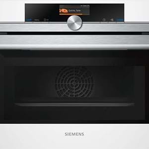 תנור בנוי קומפקטי משולב מיקרוגל SIEMENS CM636GBW1 סימנס