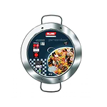 מחבת פאייה נירוסטה 34 ס”מ מסדרת Premier מבית Ibili