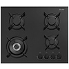 כיריים גז סאוטר זכוכית דגם SHG8020B זכוכית שחור Sauter תוצרת איטליה - 1201₪