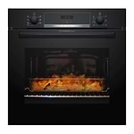 ‏תנור בילד אין בוש דגם HBG533BB0Y גימור שחור Bosch תוצרת גרמניה יבואן רשמי BSH