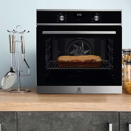 תנור אפיה בנוי Electrolux EOH6421X אלקטרולוקס 71 ליטר נירוסטה תוצרת גרמניה - 1830₪