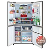 מוצרי חשמל - מקרר ‏‏668 ‏ליטר Sharp SJ9732WH שארפ 5 דלתות זכוכית לבנה | ראלקו