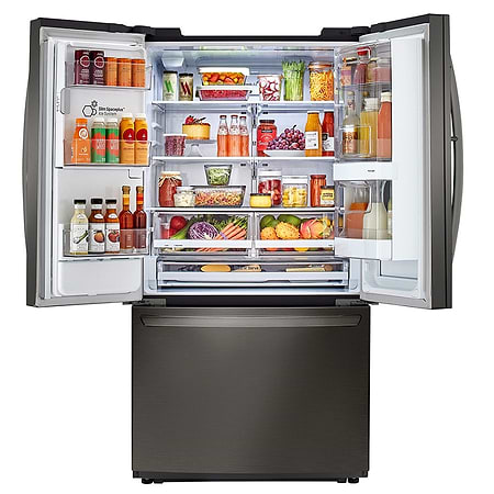 מקרר 626 ליטר ‏3 דלתות LG GRX265INS מקפיא תחתון - 14990₪