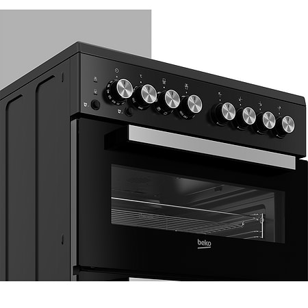 מק״ט מוצר  - ‏תנור משולב כיריים דו תאי Beko KFDM62120DBDSL בקו