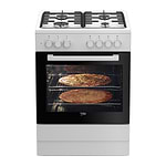 ‏תנור משולב כיריים Beko FSE62120DWDSL בקו