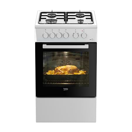 ‏תנור משולב כיריים צר Beko FSE52010DW בקו