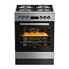 ‏תנור משולב כיריים Beko FSM61330DXDSL בקו