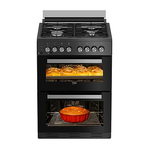 ‏תנור משולב כיריים דו תאי Beko KFDM62120DBDSL בקו