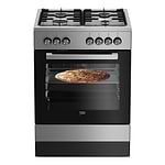 ‏תנור משולב כיריים Beko FSE62120DXDSL בקו