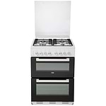 ‏תנור משולב כיריים דו תאי Beko KFDM62120DWDSL בקו