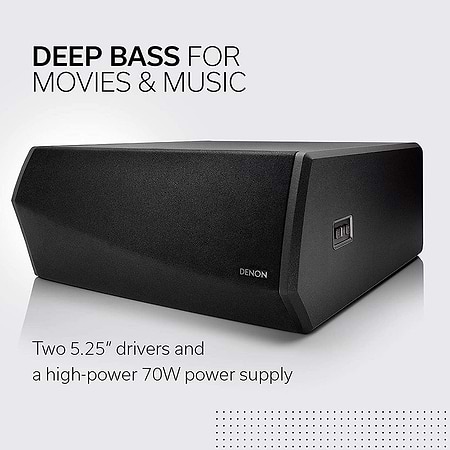 סאבוופר אלחוטי מבית Denon דגם DSW-1H - 2999₪