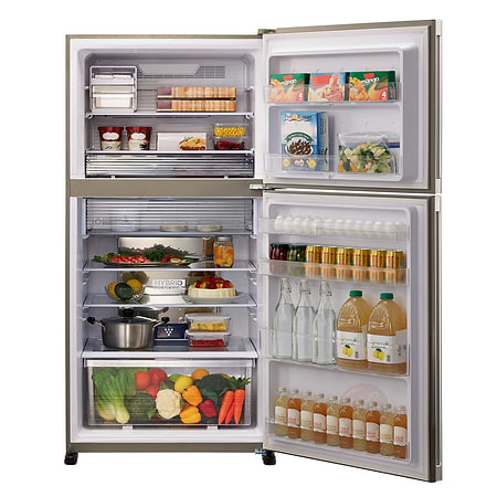 מקרר 558 ‏ליטר Sharp SJ3355BK שארפ מקפיא עליון - 4390₪